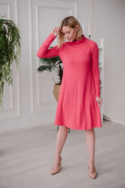 Купить Платье П 471/1 (коралловый) на Неженке