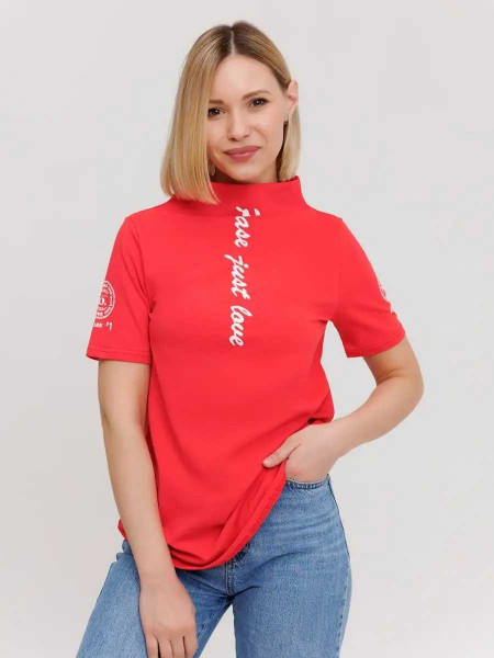 Купить Футболка Ф 241/2-П (коралловый) на Неженке
